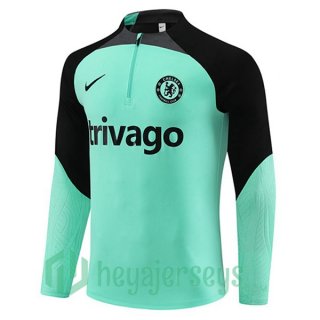 Training Sweatshirt FC Chelsea Green 2023/2024