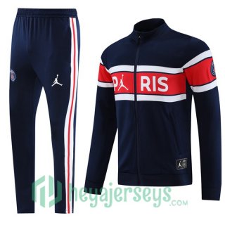 Training Jacket JORDAN Paris Saint Germain Blue Royal Red 2023/2024