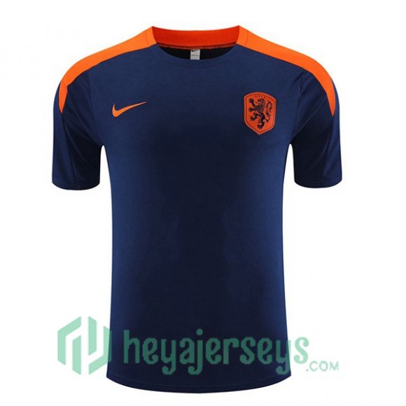 Netherlands Training T-Shirts Blue Royal 2023/2024