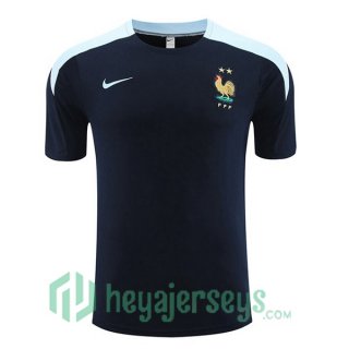 France Training T-Shirts Blue Royal 2023/2024
