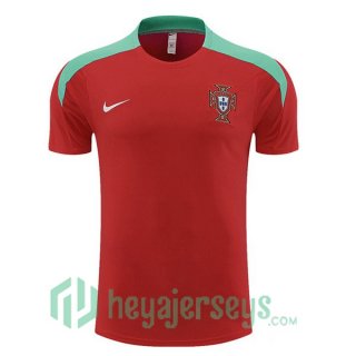 Portugal Training T-Shirts Red 2023/2024