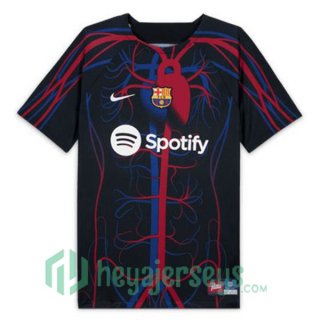 FC Barcelona Training T-Shirts Blue Red 2023/2024