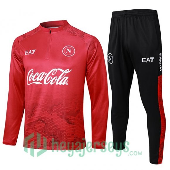 Tracksuit SSC Napoli Red 2024/2025