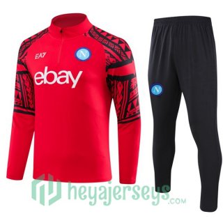 Tracksuit SSC Napoli Red 2023/2024