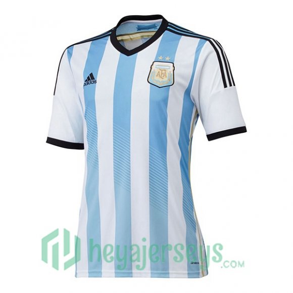 Argentina Retro Home White Blue 2014