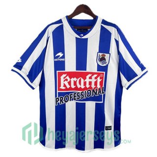 Real Sociedad Retro Home White Blue 2002-2003