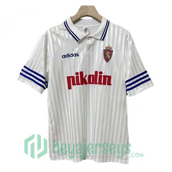 Real Zaragoza Retro Home White 1995-1996