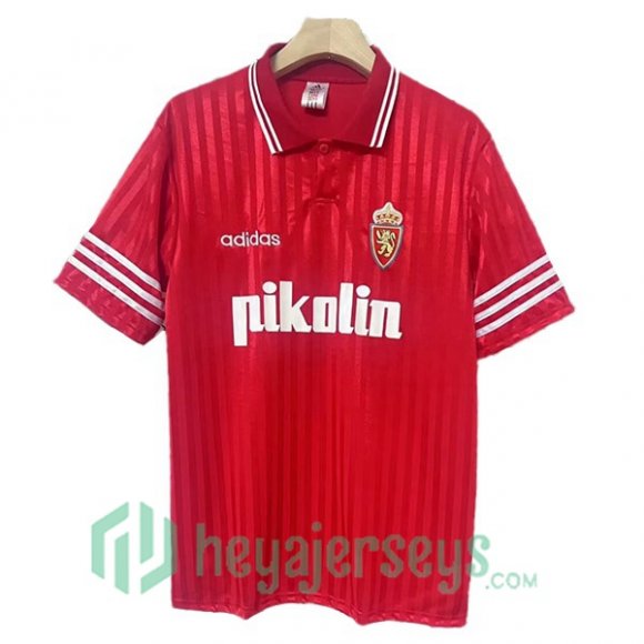 Real Zaragoza Retro Away Red 1995-1996