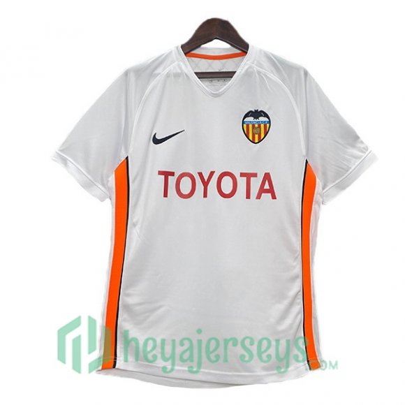 Valencia CF Retro Home White 2006-2007