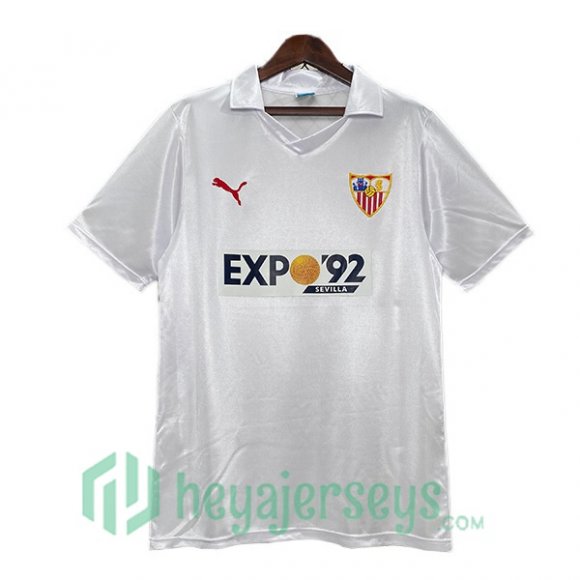 Sevilla FC Retro Home White 1987-1990