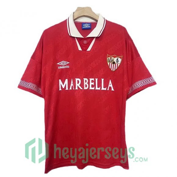 Sevilla FC Retro Away Red 1994-1996