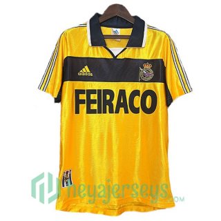 Deportivo de La Coruna Retro Third Yellow 1999-2000