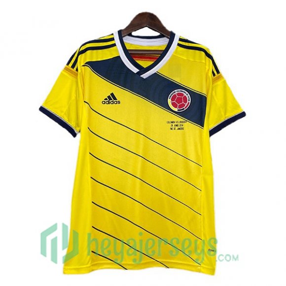 Colombia Retro Home Yellow 2014