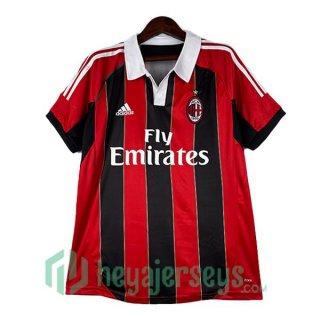 AC Milan Retro Home Red Black 2012-2013