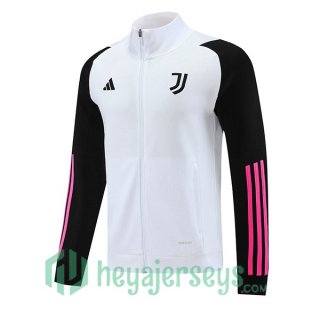 Training Jacket Juventus White Black 2023/2024