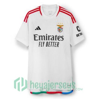 S.L Benfica Soccer Jerseys Third White 2023/2024