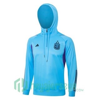 Hooded Sweatshirt Argentina Blue 2023/2024