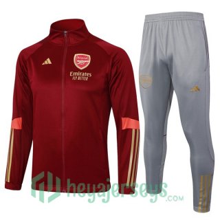 Training Jacket FC Arsenal Red 2023/2024