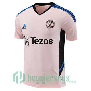 Manchester United Training T-Shirts Rose 2023/2024