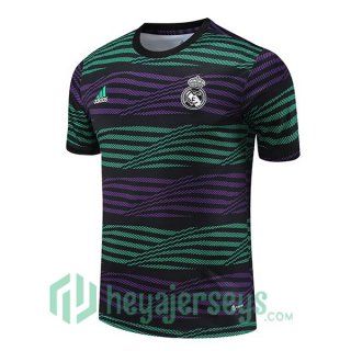 Real Madrid Training T-Shirts Black Green 2023/2024