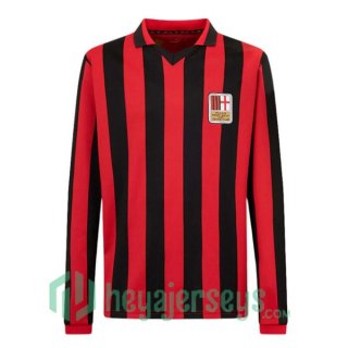 AC Milan 125th Anniversary Edition Long Sleeve Red Black 2024/2025