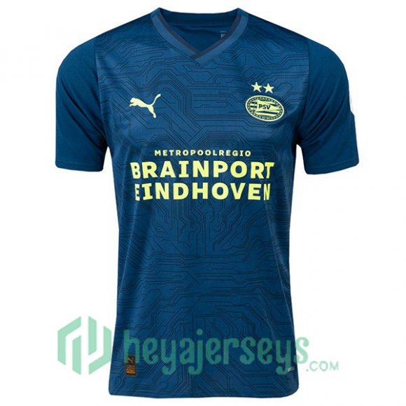 PSV Eindhoven Soccer Jerseys Third Blue Royal 2023/2024