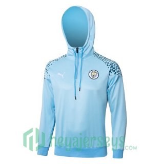Hooded Sweatshirt Manchester City Blue 2023/2024