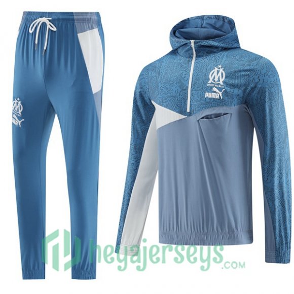 Tracksuit - Windbreaker Olympique Marseille Blue 2023/2024