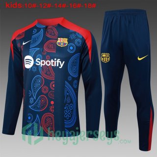 Tracksuit FC Barcelona Kids Red Blue Royal 2024/2025