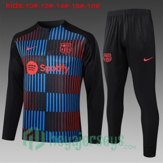 Tracksuit FC Barcelona Kids Red Blue Royal 2024/2025