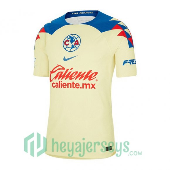 Club America Soccer Jerseys Home Yellow 2023/2024