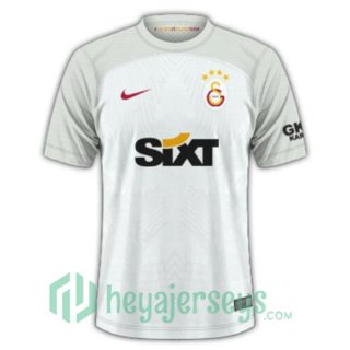 Galatasaray SK Soccer Jerseys Away White 2023/2024