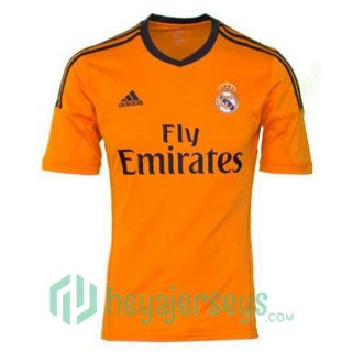 Real Madrid Retro Third Orange 2013-2014