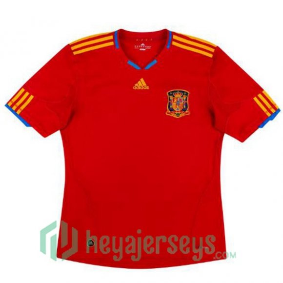 Spain Retro Home Red 2010