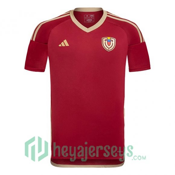 Venezuela Soccer Jerseys Home Red 2024/2025