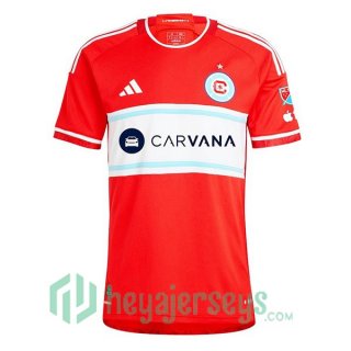 Chicago Fire FC Soccer Jerseys Home Red 2024/2025