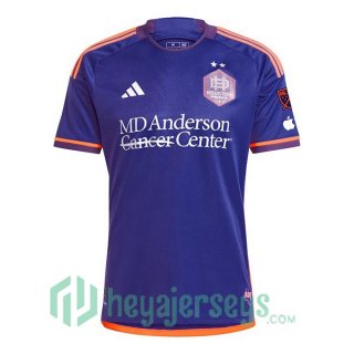 Houston Dynamo Soccer Jerseys Away Purple 2024/2025