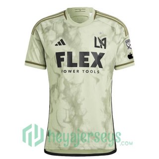 Los Angeles FC Soccer Jerseys Away Yellow 2024/2025