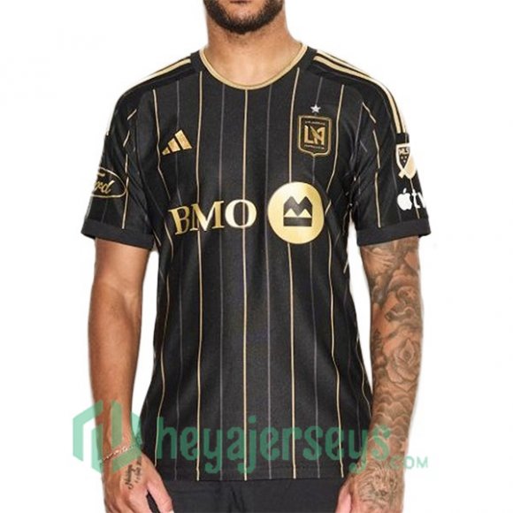 Los Angeles FC Soccer Jerseys Home Black 2024/2025