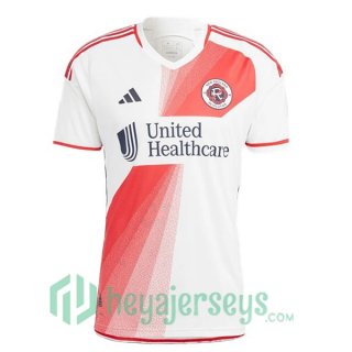 New England Revolution Soccer Jerseys Away White 2024/2025