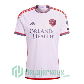 Orlando City SC Soccer Jerseys Away White 2024/2025