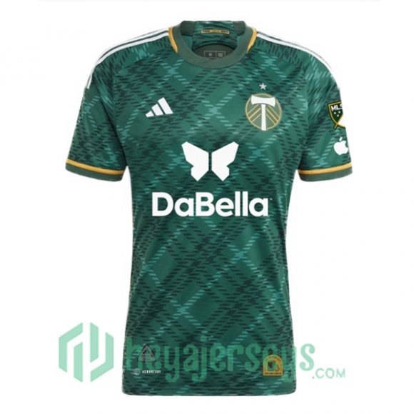 Portland Timbers Soccer Jerseys Home Green 2024/2025