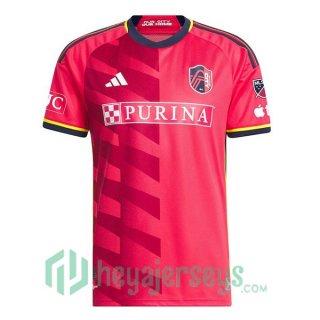 St.Louis City FC Soccer Jerseys Home Red 2024/2025
