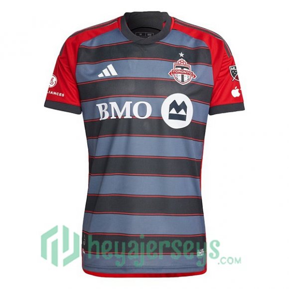 Toronto FC Soccer Jerseys Home Gray 2024/2025