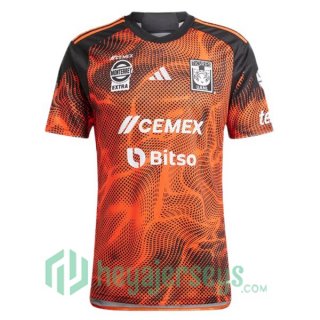 Tigres UANL Soccer Jerseys Third Orange 2024/2025