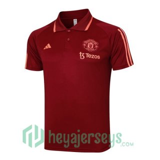 Soccer Polo Manchester United Red 2024/2025