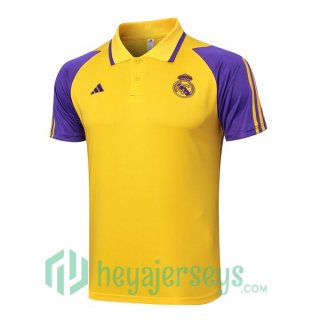 Soccer Polo Real Madrid Yellow 2024/2025
