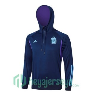 Hooded Sweatshirt Argentina Blue Royal 2024/2025