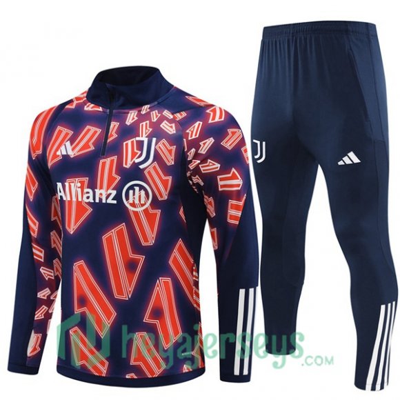 Tracksuit Juventus Red Blue Royal 2024/2025