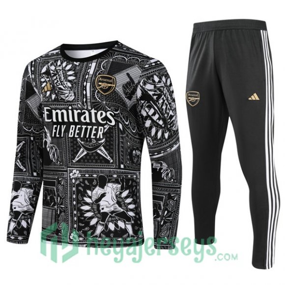 Tracksuit FC Arsenal Black 2024/2025